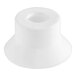 A white auger blade seal for 1.6 and 2.6 gallon granita or slushy machines.