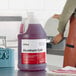 A one-gallon container of Noble Aluminum Safe metal-safe concentrated dishwashing liquid.