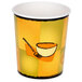 Huhtamaki 70432 Streetside Print 32 oz. Double-Wall Poly Paper Soup / Hot Food Cup with Plastic Lid - 250/Case Main Thumbnail 3