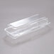Dart C60UT1 StayLock 14 3/8" x 5 1/2" x 3 1/8" Clear Hinged Plastic 14" Strudel or Hoagie Container - 250/Case Main Thumbnail 2