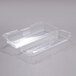 Dart C60UT1 StayLock 14 3/8" x 5 1/2" x 3 1/8" Clear Hinged Plastic 14" Strudel or Hoagie Container - 250/Case Main Thumbnail 3