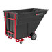 Rubbermaid FG102542BLA BRUTE Black 1.5 Cubic Yard Forkliftable Tilt Truck / Trash Cart (1200 lb.) Main Thumbnail 1