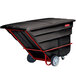 Rubbermaid FG104600BLA Black 2.5 Cubic Yard Tilt Truck / Trash Cart (2300 lb.) Main Thumbnail 1