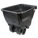 Rubbermaid FG101100BLA Black 0.75 Cubic Yard Tilt Truck / Trash Cart (600 lb.) Main Thumbnail 2