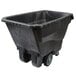Rubbermaid FG9T1600BLA Black 1.0 Cubic Yard Tilt Truck / Trash Cart (2100 lb.) Main Thumbnail 2