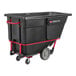 Rubbermaid FG131600BLA BRUTE Black 1.0 Cubic Yard Tilt Truck / Trash Cart (2100 lb.) Main Thumbnail 1
