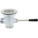 T&S B-3972-XS Waste Drain Valve with Short Lever Handle and 3 1/2" Sink Opening Main Thumbnail 1
