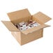 A white and brown cardboard box of BBQ Sauce 12 Gram Portion Packets.