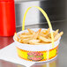 24 oz. Plastic French Fry Bucket with Handle - 170/Case Main Thumbnail 1