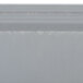 A close-up of a gray Cambro rectangular tray on a white surface.
