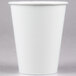 Creative Converting 56000B 9 oz. White Poly Paper Hot / Cold Cup - 240/Case Main Thumbnail 2