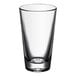 A clear, rim-tempered mixing glass with a 14 oz. capacity.