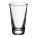 A clear, rim-tempered 14 oz. mixing glass.