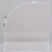 Cal-Mil 945 12 1/2" Square Curved Top Acrylic Display Case Main Thumbnail 4