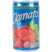 A 5.5 fl. oz. can of Clamato Original Tomato Cocktail with a blue label.