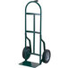 Harper 46T60 Continuous Single Pin Handle 800 lb. Steel Hand Truck with 10" x 2 1/2" Solid Rubber Wheels Main Thumbnail 1