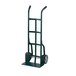Harper 25T73 Dual Handle 900 lb. Steel Hand Truck with Fenders and 8" x 2" Mold-On Rubber Wheels Main Thumbnail 1