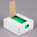 Bedford Industries Inc. 4" Green Laminated Bag Twist Ties - 2000/Box Main Thumbnail 2
