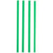 Bedford Industries Inc. 4" Green Laminated Bag Twist Ties - 2000/Box Main Thumbnail 3