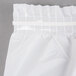 White Plastic Table Skirt 14' x 29" Main Thumbnail 4