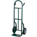 Harper 53T86 Continuous Dual Pin Handle 600 lb. Steel Hand Truck with 10" x 2" Solid Rubber Wheels Main Thumbnail 1