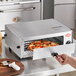Avantco CPO-12 Stainless Steel Countertop Pizza / Snack Oven - 120V, 1450W Main Thumbnail 1