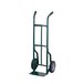 Harper 50T77 Dual Handle 600 lb. Steel Hand Truck with 8" x 1 5/8" Mold-On Rubber Wheels Main Thumbnail 1
