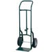 Harper 52DA60 Continuous Handle 600 lb. Steel Hand / Drum Truck with Chime Hook and 10" x 2 1/2" Solid Rubber Wheels Main Thumbnail 1