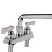 Deck Mount Faucet with 12" Swing Nozzle, 4" Centers, and Lever Handles Main Thumbnail 4