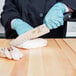 Mercer Culinary M20707 Genesis® 7" Forged Santoku Knife with Granton Edge and Full Tang Blade Main Thumbnail 1