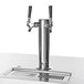 Beverage-Air DD72HC-1-S (2) Double Tap Kegerator Beer Dispenser - Stainless Steel, (3) 1/2 Keg Capacity Main Thumbnail 5