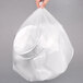 15 Gallon 8 Micron 24" x 33" Lavex Janitorial High Density Can Liner / Trash Bag - 1000/Case Main Thumbnail 1