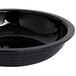 Cambro RSB6CW110 18.8 oz. Black Camwear Round Ribbed Bowl Main Thumbnail 6
