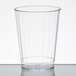 Fineline Renaissance 2410 10 oz. Clear Hard Plastic Crystal Tumbler - 240/Case Main Thumbnail 3