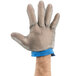 Victorinox 7.9039.L saf-T-gard GU-500 Blue Cut Resistant Stainless Steel Mesh Glove - Large Main Thumbnail 3