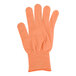 An orange Victorinox PerformanceFIT cut resistant glove.