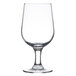An Arcoroc Excalibur all purpose goblet with a stem on a white background.