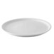 Tuxton BPA-1311 13 1/8" Porcelain White China Pizza Plate - 6/Case Main Thumbnail 2