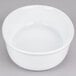 CAC ODP-6 34 oz. White Oval Deep Dish Porcelain Serving Platter - 24/Case Main Thumbnail 3