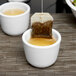Tuxton ALF-0455 Alaska 4.5 oz. Porcelain White China Chinese / Asian Sake Tea Cup - 36/Case Main Thumbnail 1