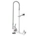 T&S B-0133-V-B-68H EasyInstall Wall Mounted 37" High Pre-Rinse Faucet with Adjustable 8" Centers, 68" Hose, Vacuum Breaker, and 6" Wall Bracket Main Thumbnail 1