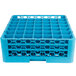 Carlisle RG49-214 OptiClean 49 Compartment Glass Rack with 2 Extenders Main Thumbnail 2