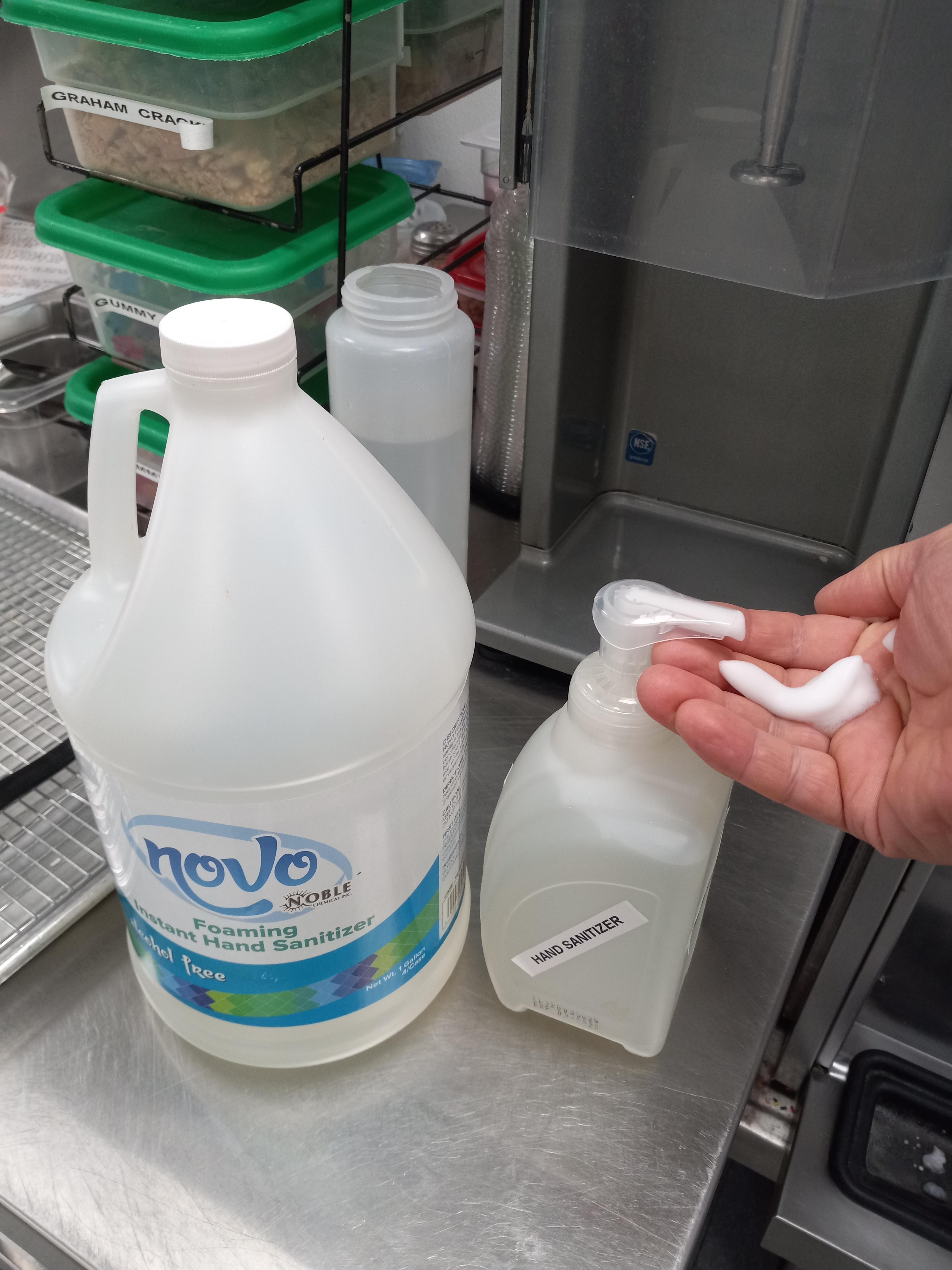 Foaming Instant Hand Sanitizer