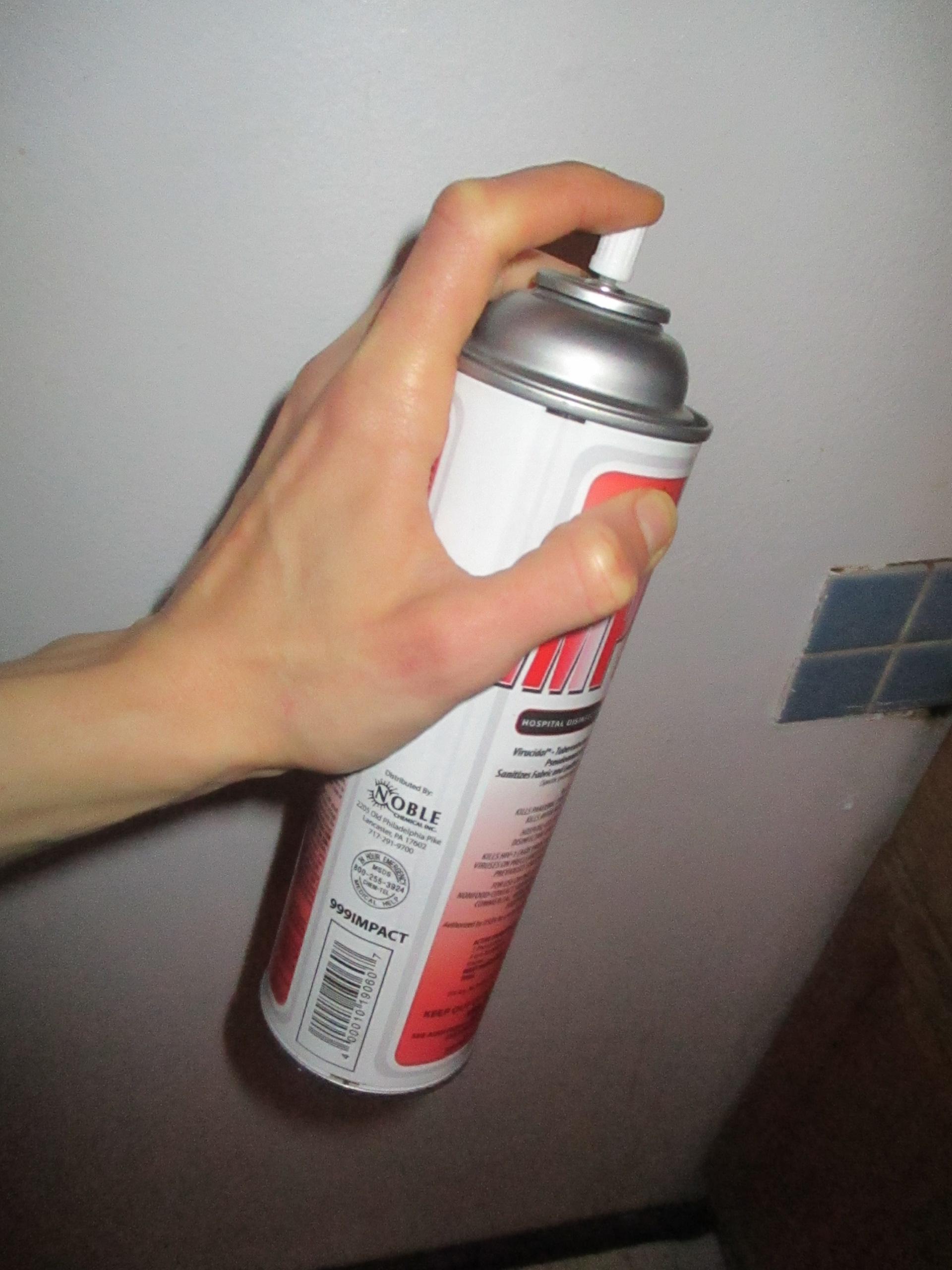 easy to hold and spray--strong though you need to ventilate and vacate the area after for a few minutes