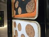 Decently browned cookies, comparable to parchment