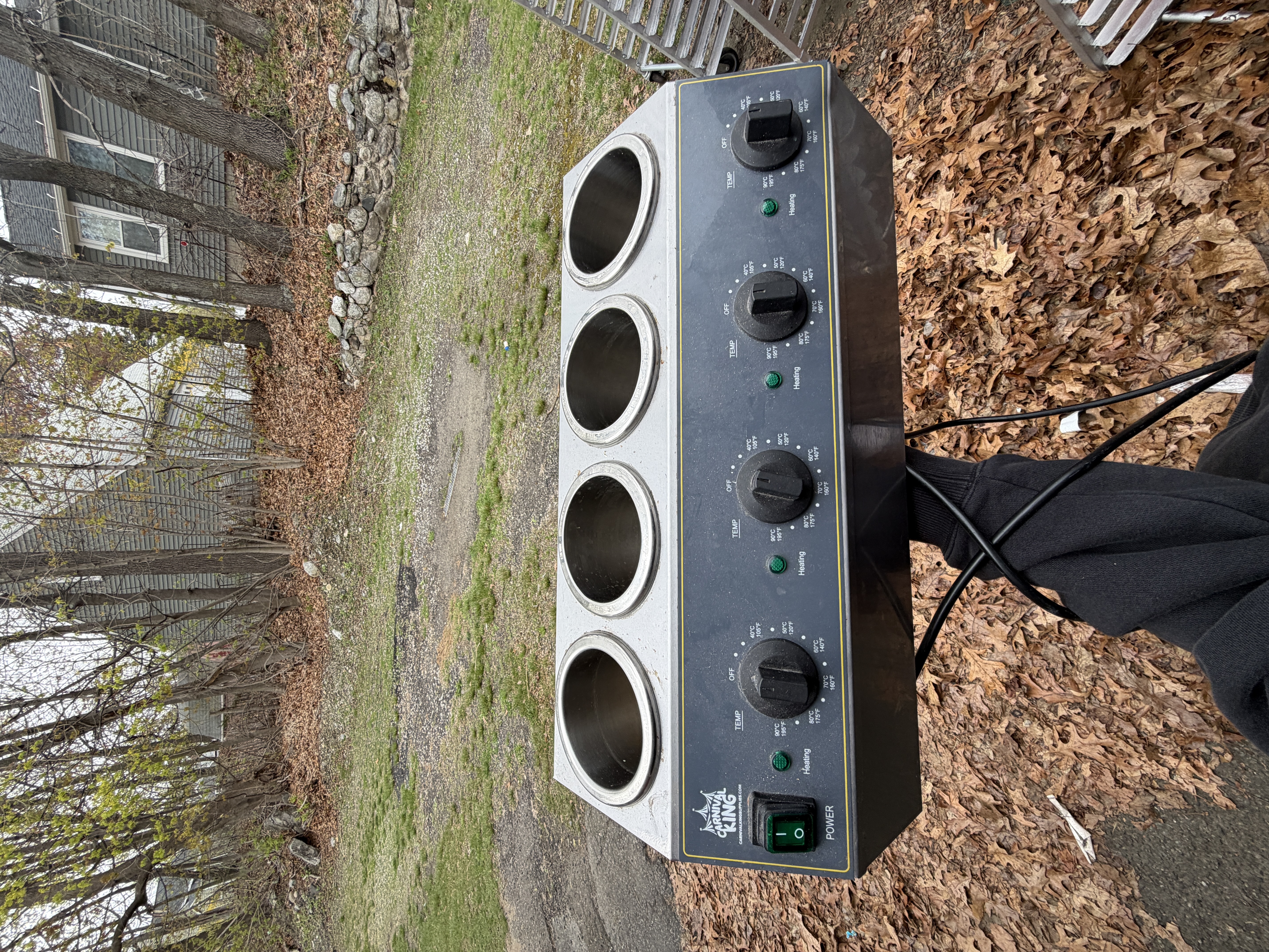 Warmer unplugged