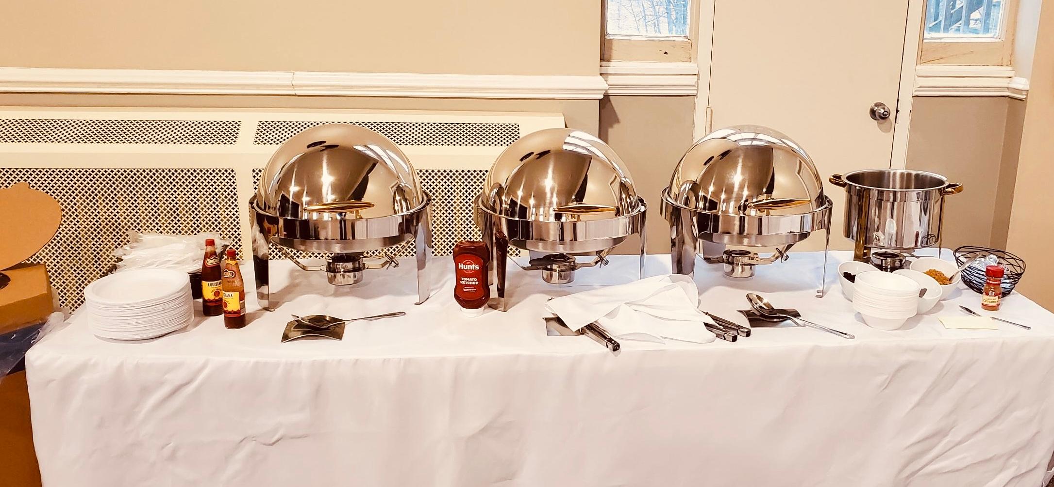 Breakfast Buffet Table
