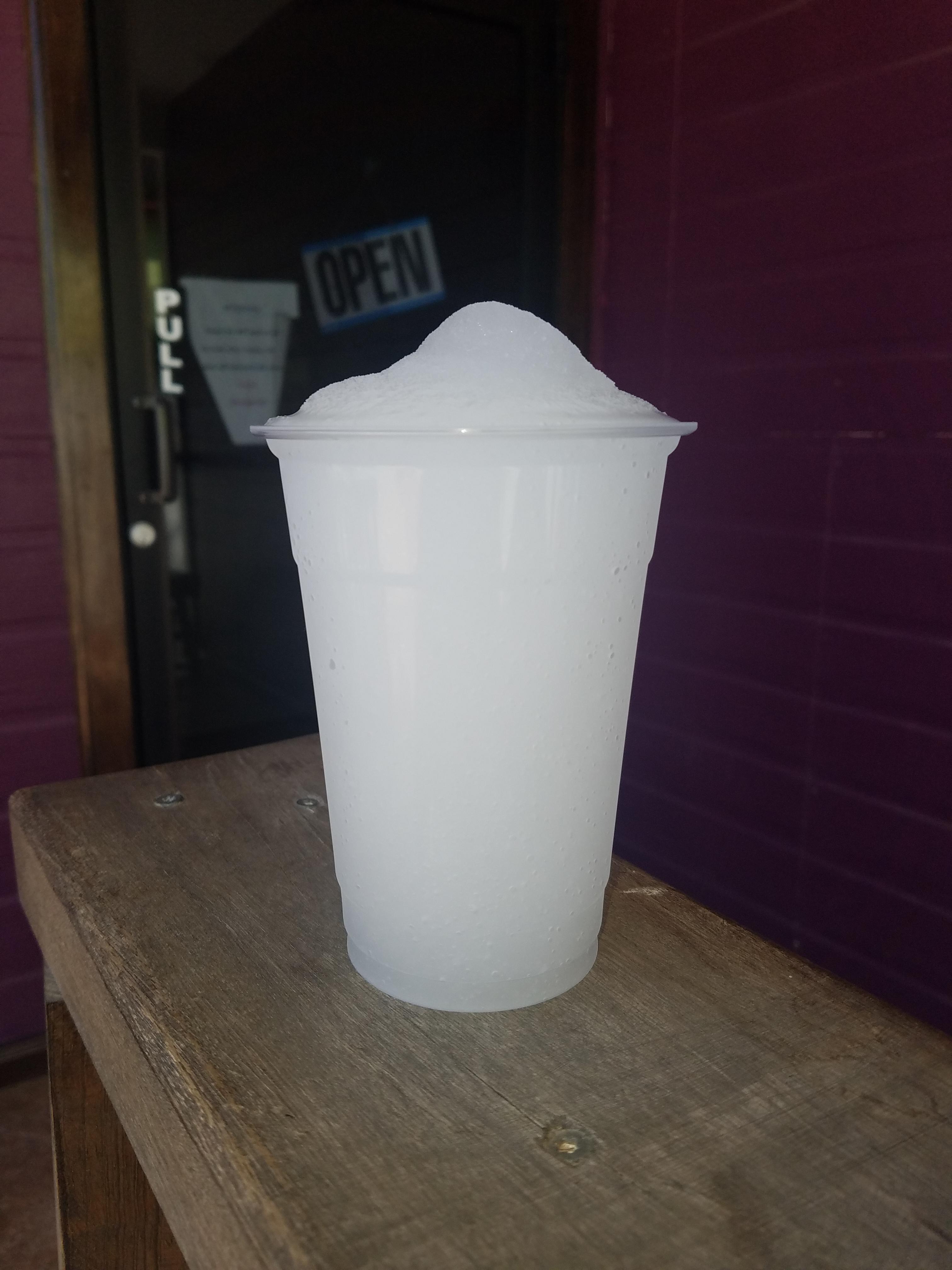 Taste like real coconut. Sometimes we mix them with other flavors to create beautiful look. Our customers love mixing them with red and blue raspberry.