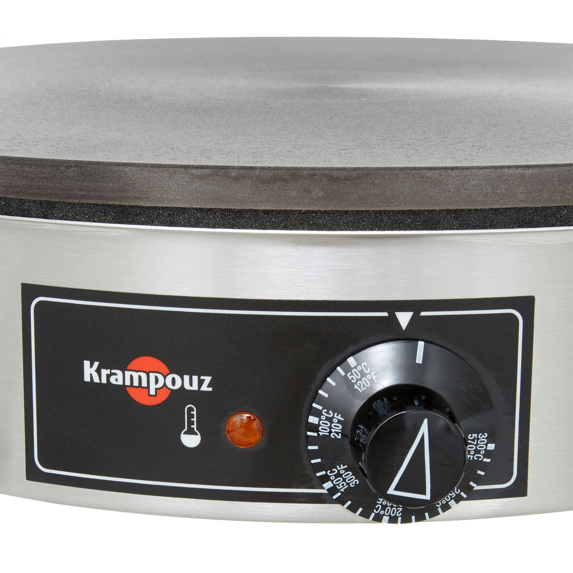 Krampouz CEBIR4 Crepe Maker 16" Round Electric Cast Iron (EURODIB)
