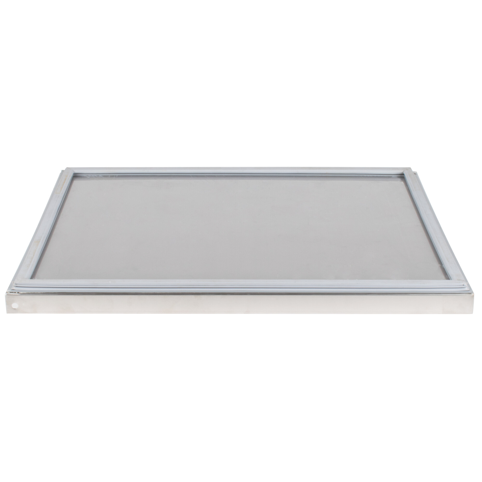 A white rectangular Avantco solid door with a white border.